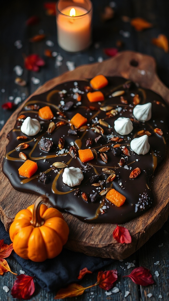 spooky halloween chocolate treats