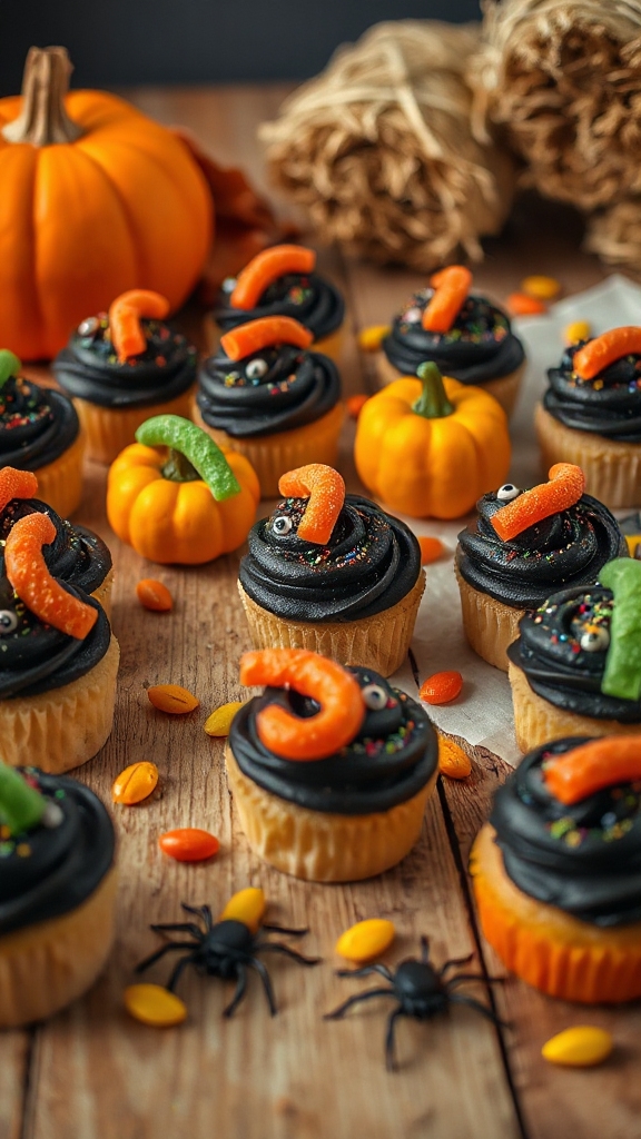 spooky halloween cupcakes recipe