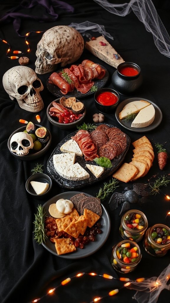 spooky halloween grazing board spooky halloween grazing board