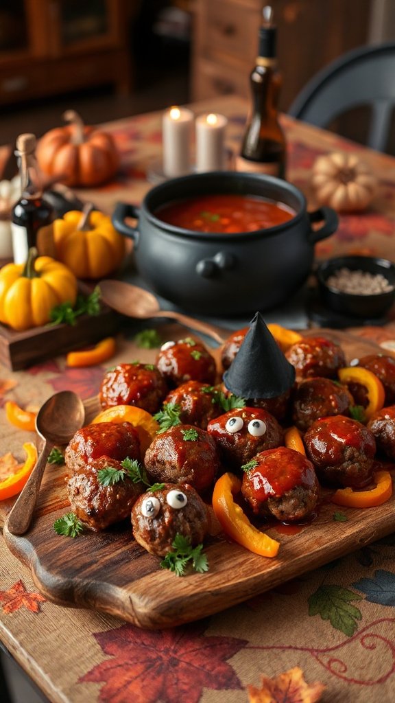 spooky halloween meatball creatures spooky halloween meatball creatures