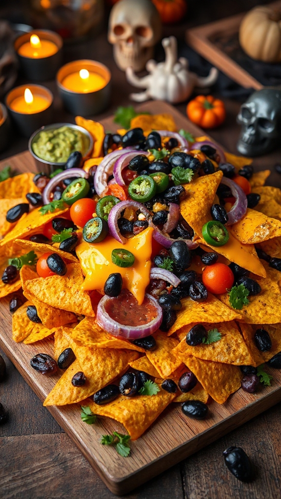 spooky halloween nacho recipe
