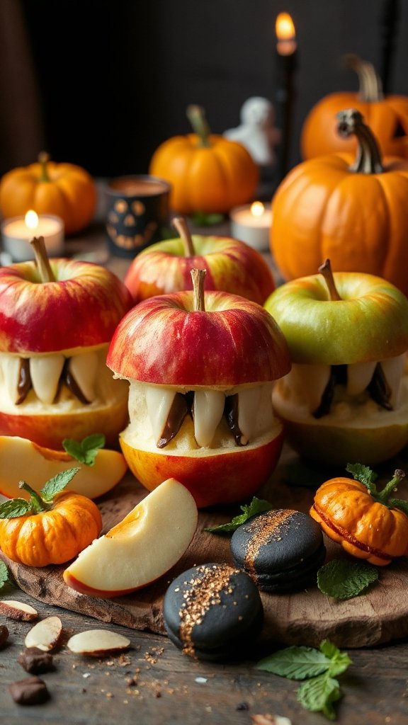 spooky healthy halloween snack