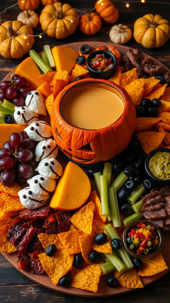 spooky interactive fondue station