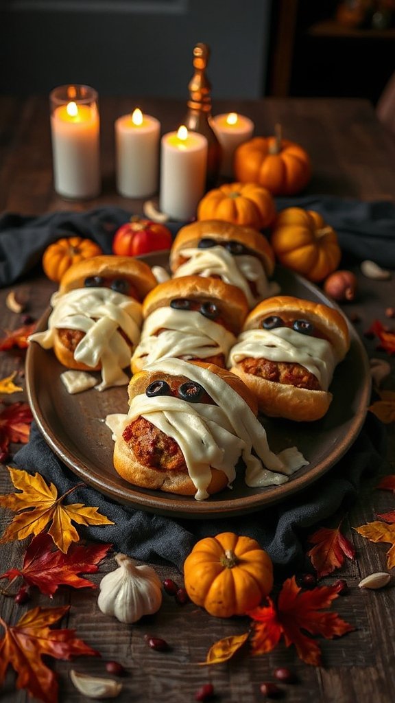 spooky meatball sandwich recipe