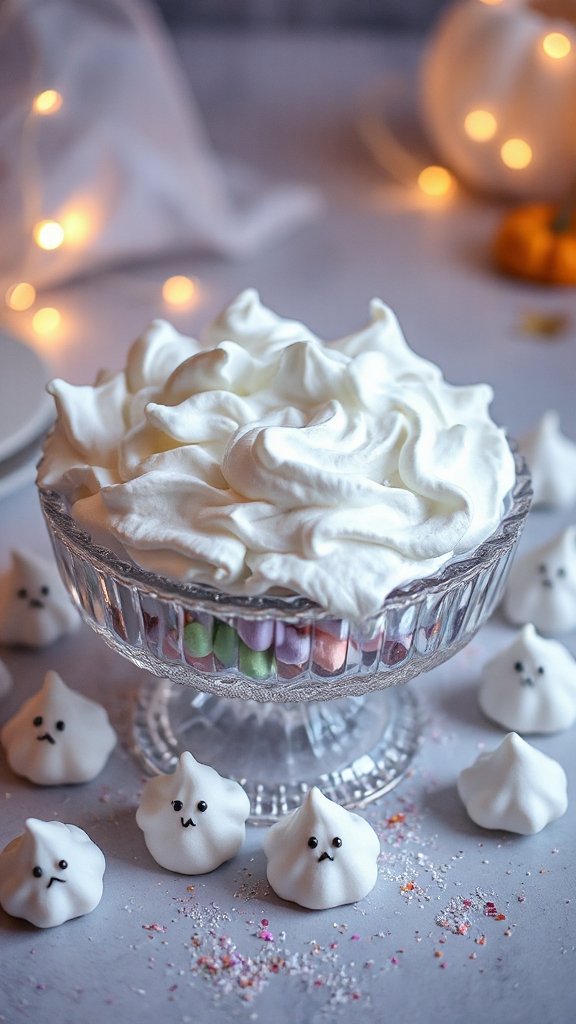 spooky meringue dessert casserole spooky meringue dessert casserole