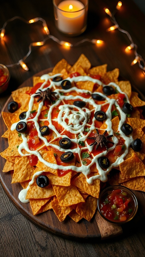 spooky nacho appetizer recipe