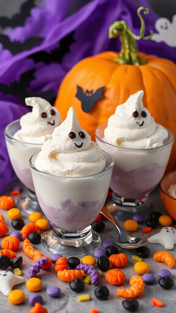 spooky nutritious yogurt treat