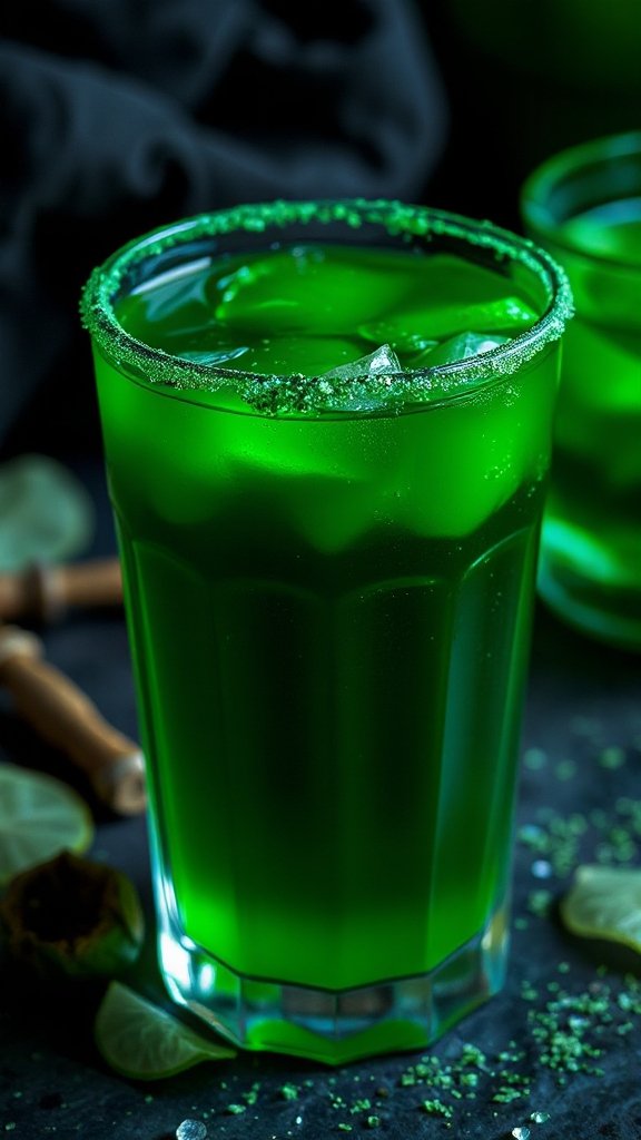 spooky red halloween beverage spooky red halloween beverage