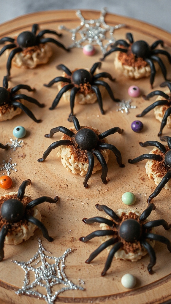 spooky rice krispie treats