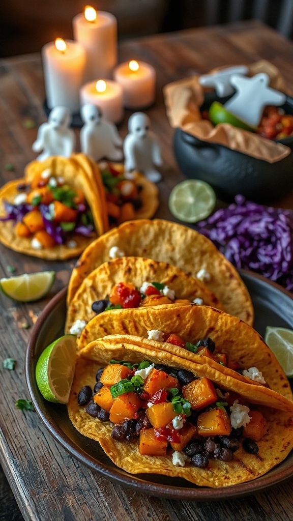 spooky seasonal taco delight