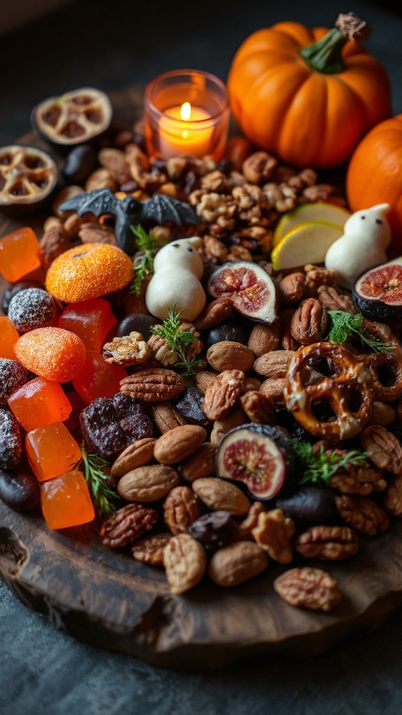spooky snack mix recipe
