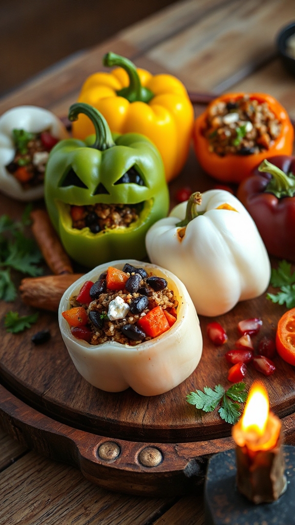 spooky stuffed pepper recipe
