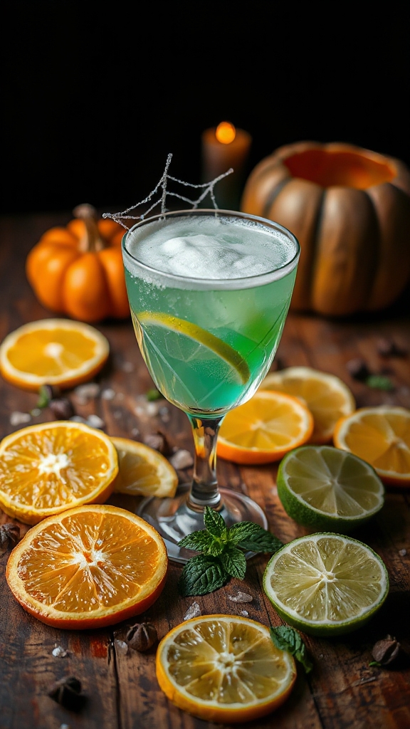 spooky tequila cocktail delight