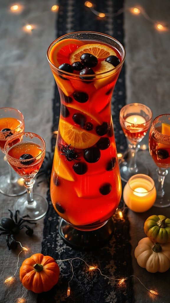 spooky tropical sangria delight spooky tropical sangria delight
