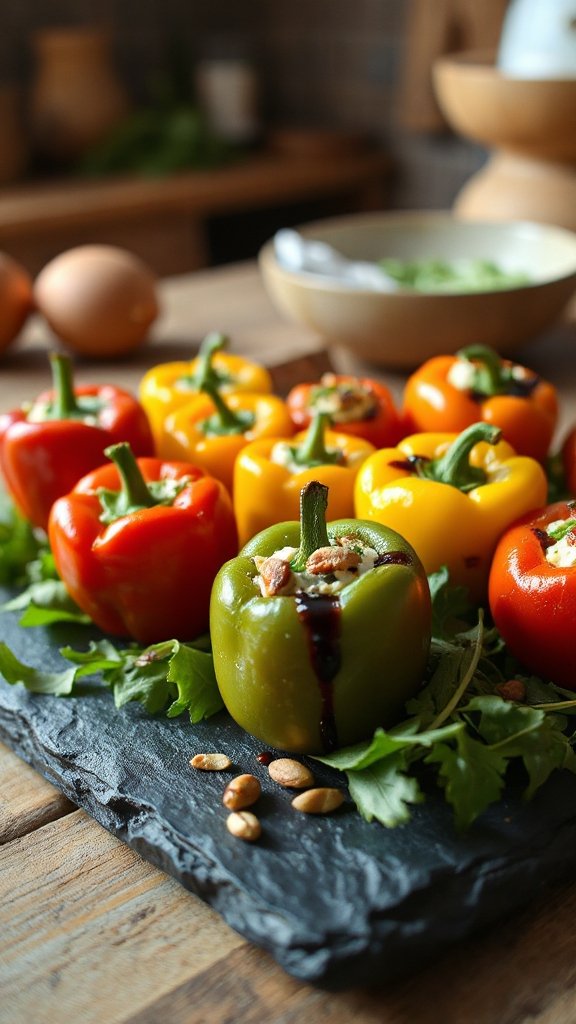 stuffed mini pepper appetizers stuffed mini pepper appetizers