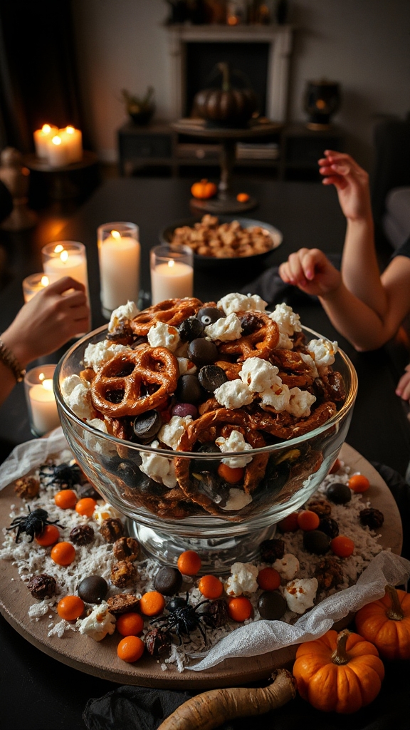 sweet and salty halloween mix
