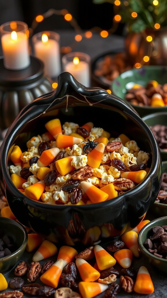 sweet halloween trail mix