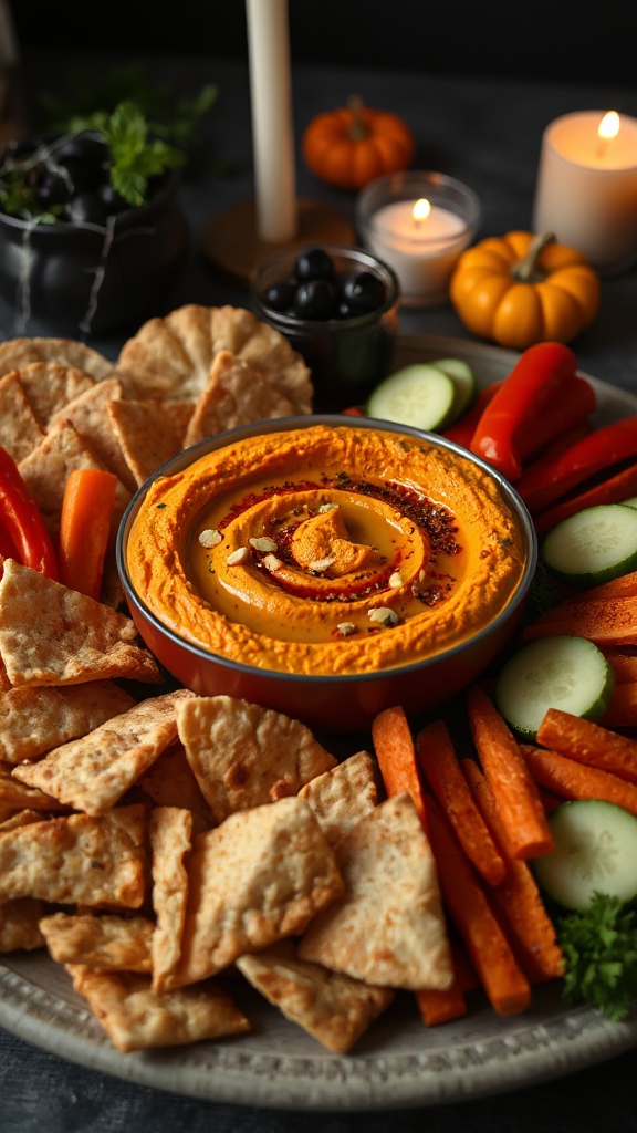 tangy roasted red pepper hummus