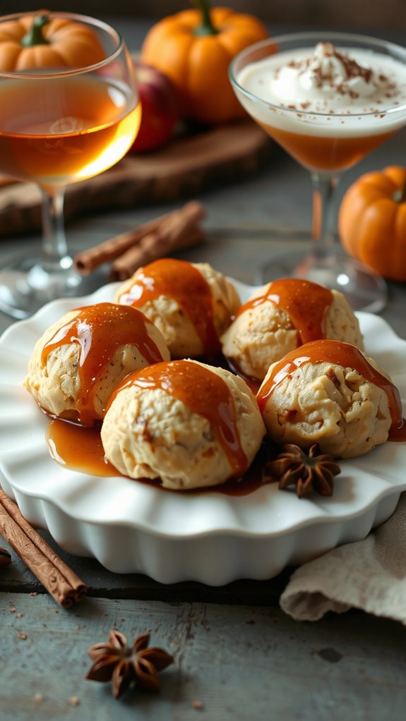 thanksgiving apple dumpling pairings