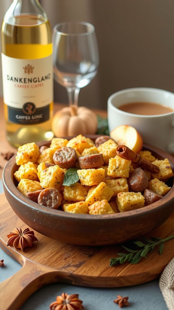 thanksgiving cornbread stuffing pairings