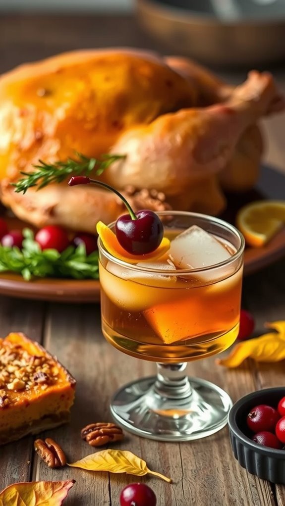 thanksgiving drink and dishes thanksgiving drink and dishes