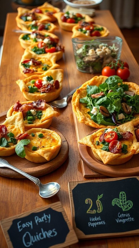 versatile mini quiches recipe versatile mini quiches recipe