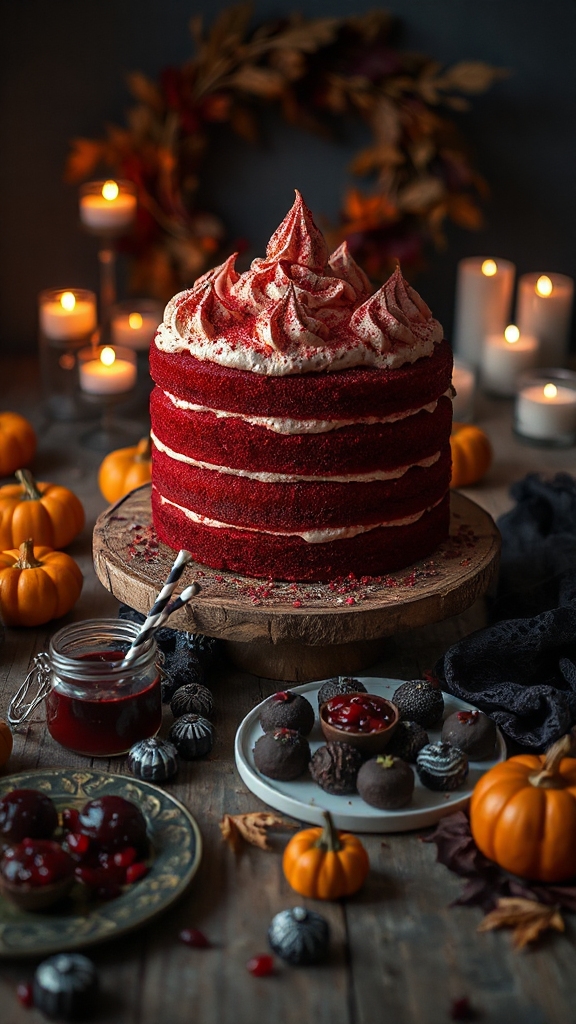 vibrant halloween dessert recipe