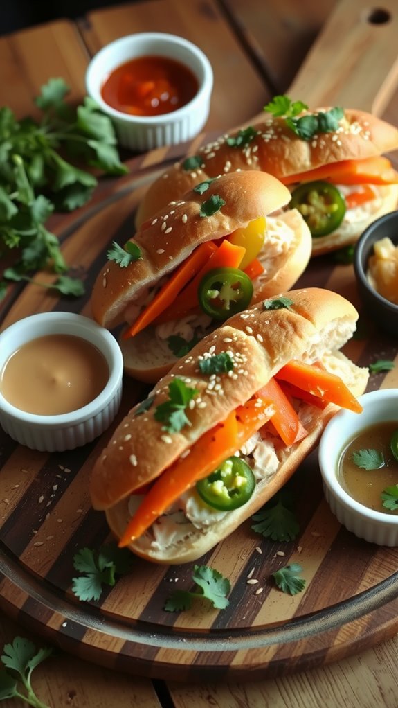 vibrant ingredients enhance presentation