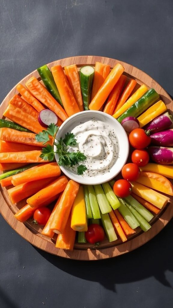 vibrant vegetable platter dip vibrant vegetable platter dip