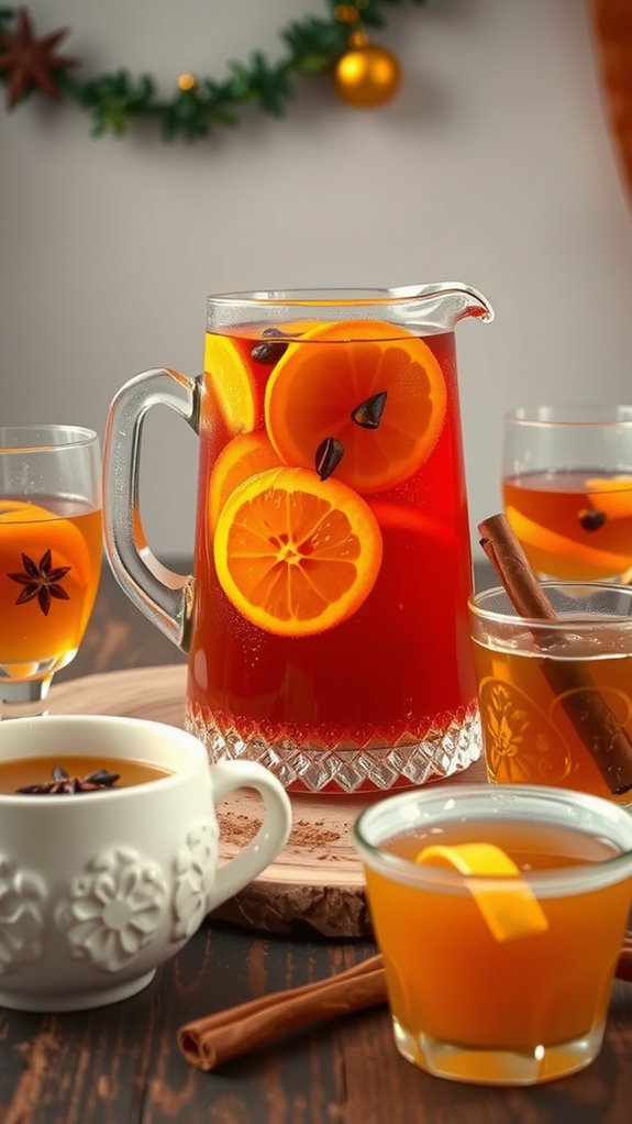 warm cocktails enhance flavors