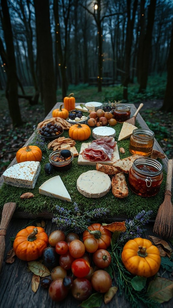 whimsical forest themed grazing platter whimsical forest themed grazing platter
