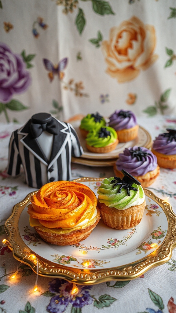 whimsical mini tea tarts