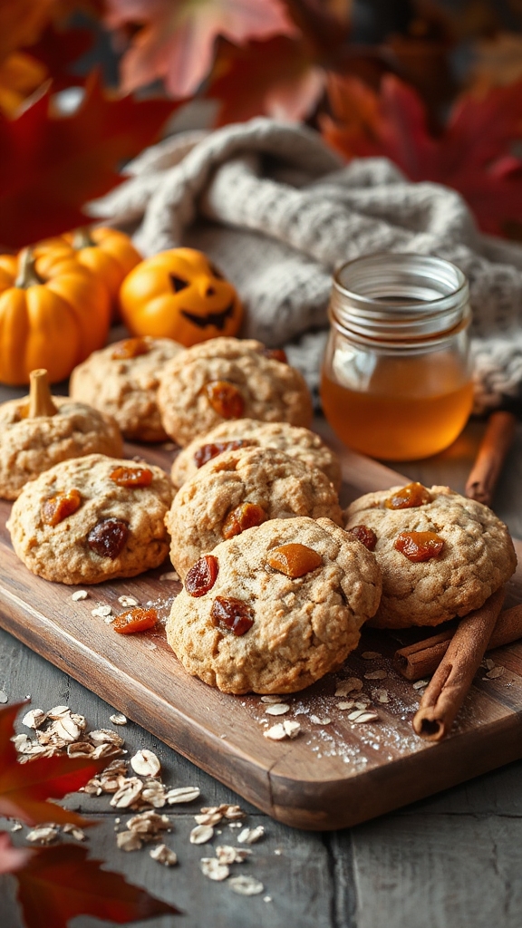wholesome spiced oatmeal cookies