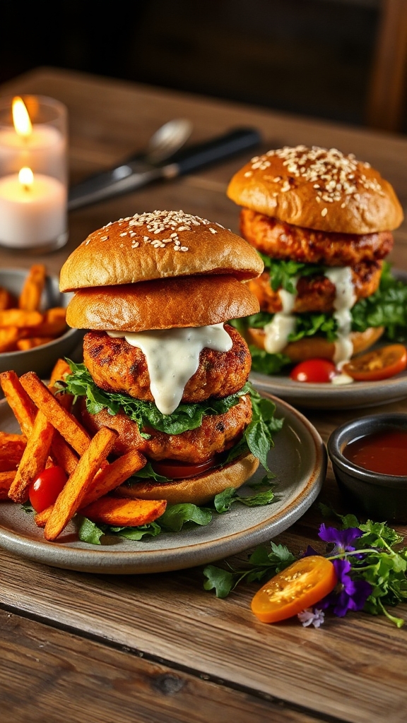 wickedly good salmon burgers