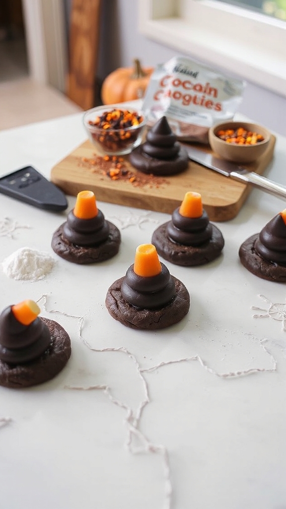 witch hat cookies recipe
