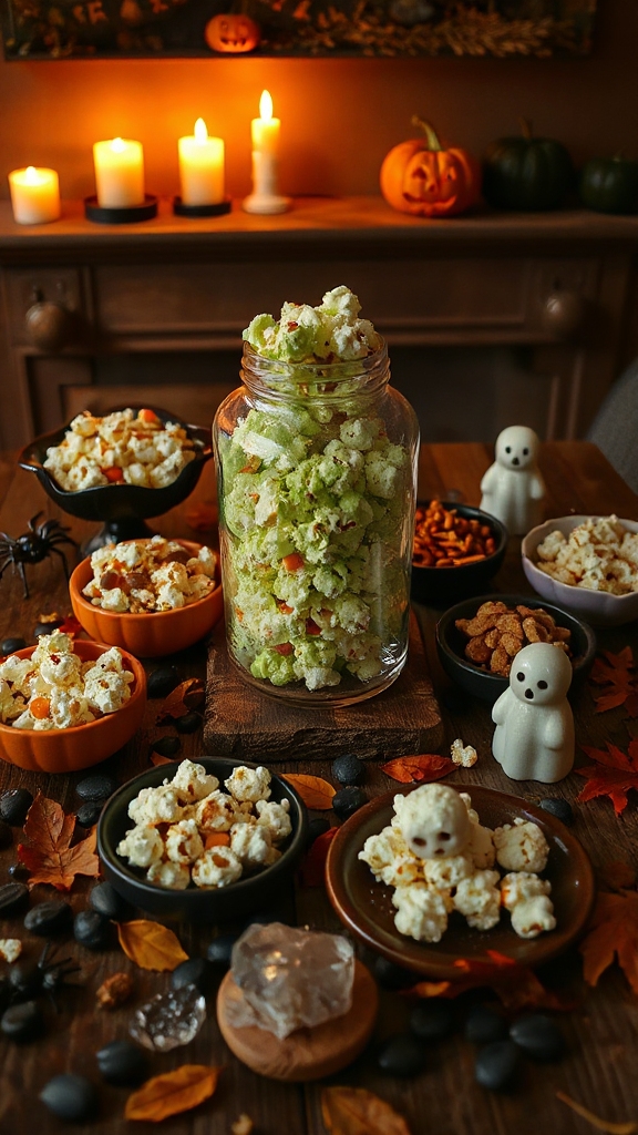 witch s brew popcorn bar