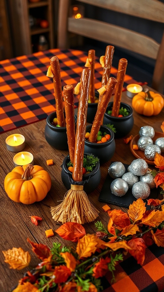witch s broomstick snack recipe