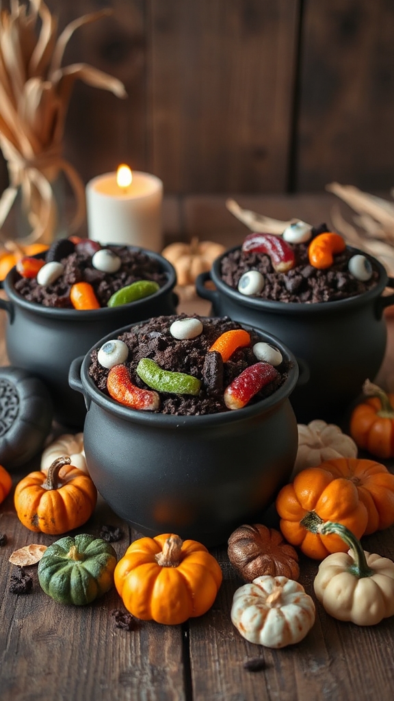 witch s cauldron dirt cups