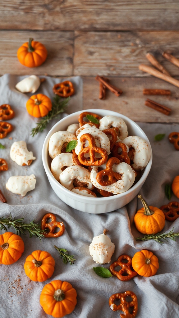 yogurt covered pretzel treats