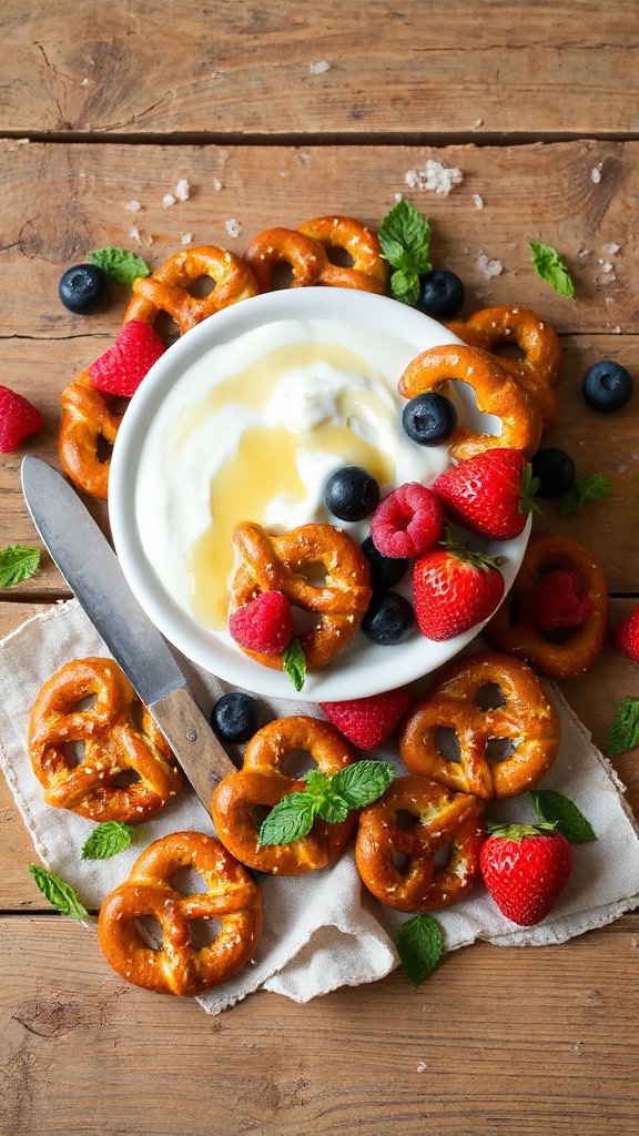 yogurt dip with berries yogurt dip with berries