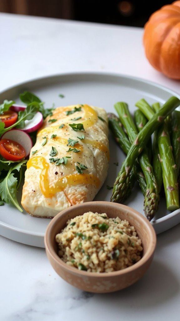 zesty cod meal pairings