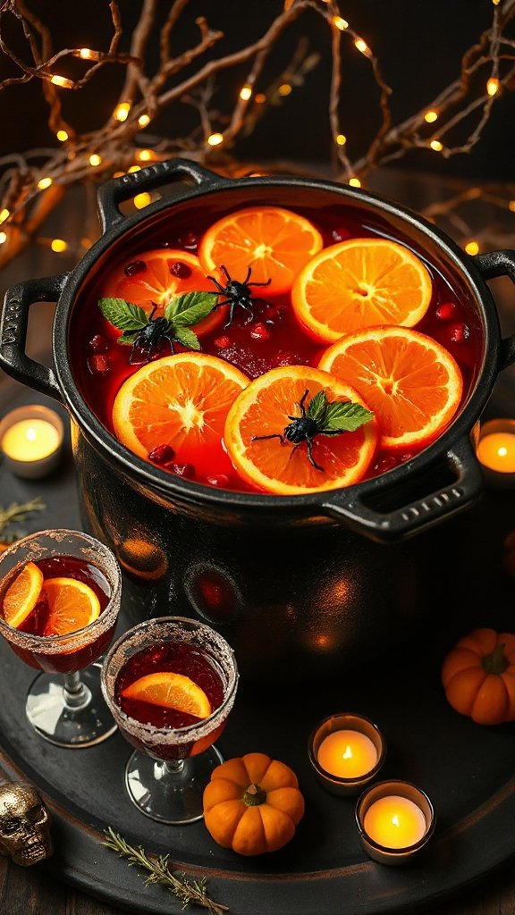 zesty halloween citrus sangria zesty halloween citrus sangria