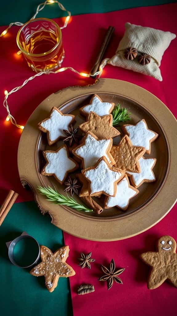 bourbon infused holiday cookie delight