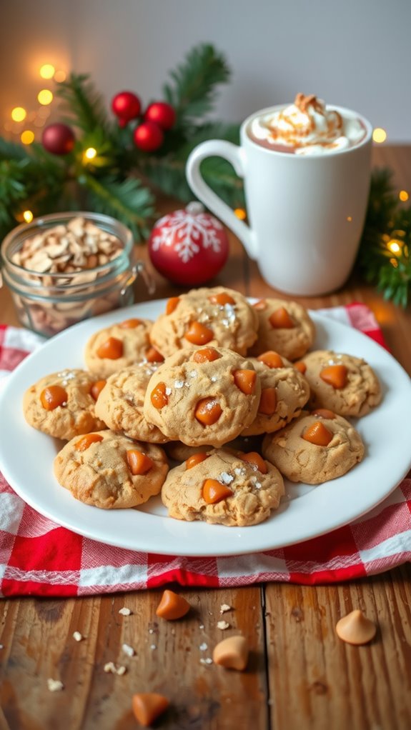 butterscotch oatmeal christmas cookies