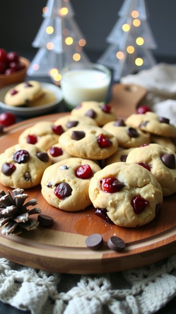 cherry chocolate chip cookies