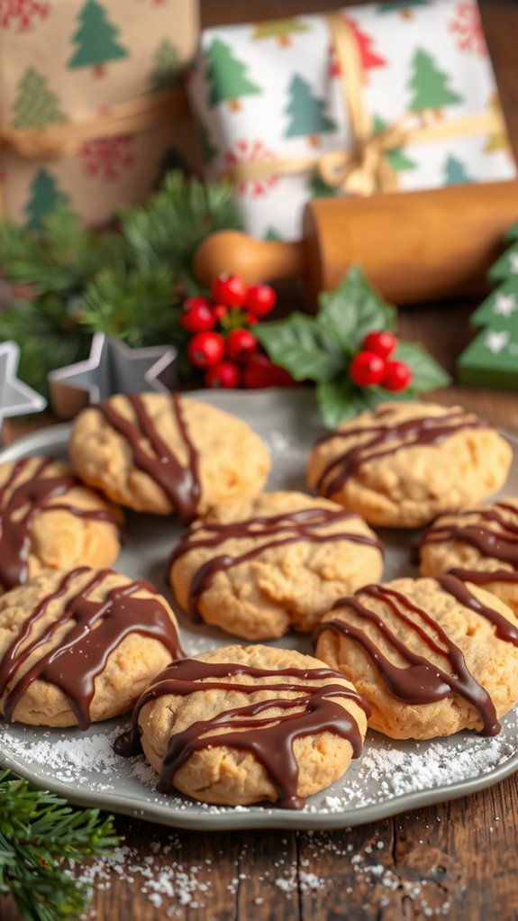 chocolate peanut butter cookies