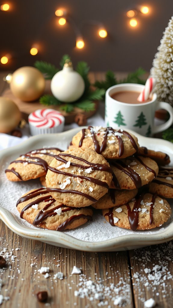 chocolaty coconut holiday treats