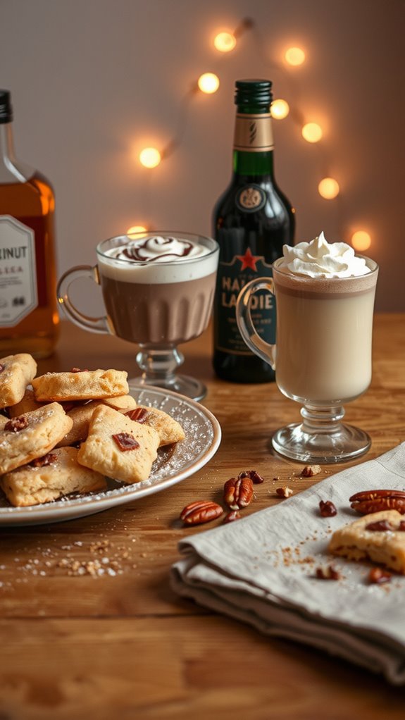 christmas cookie drink pairings