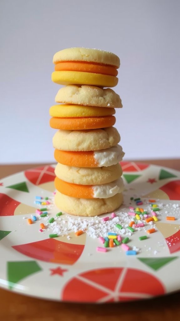 colorful festive cookie presentation colorful festive cookie presentation