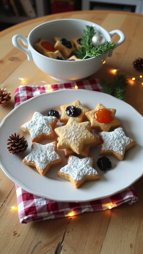 delicious holiday jam cookies
